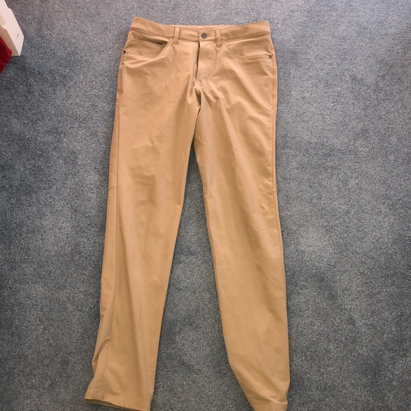 lululemon athletica Pants Lululemon Abc Khaki Pants Poshmark